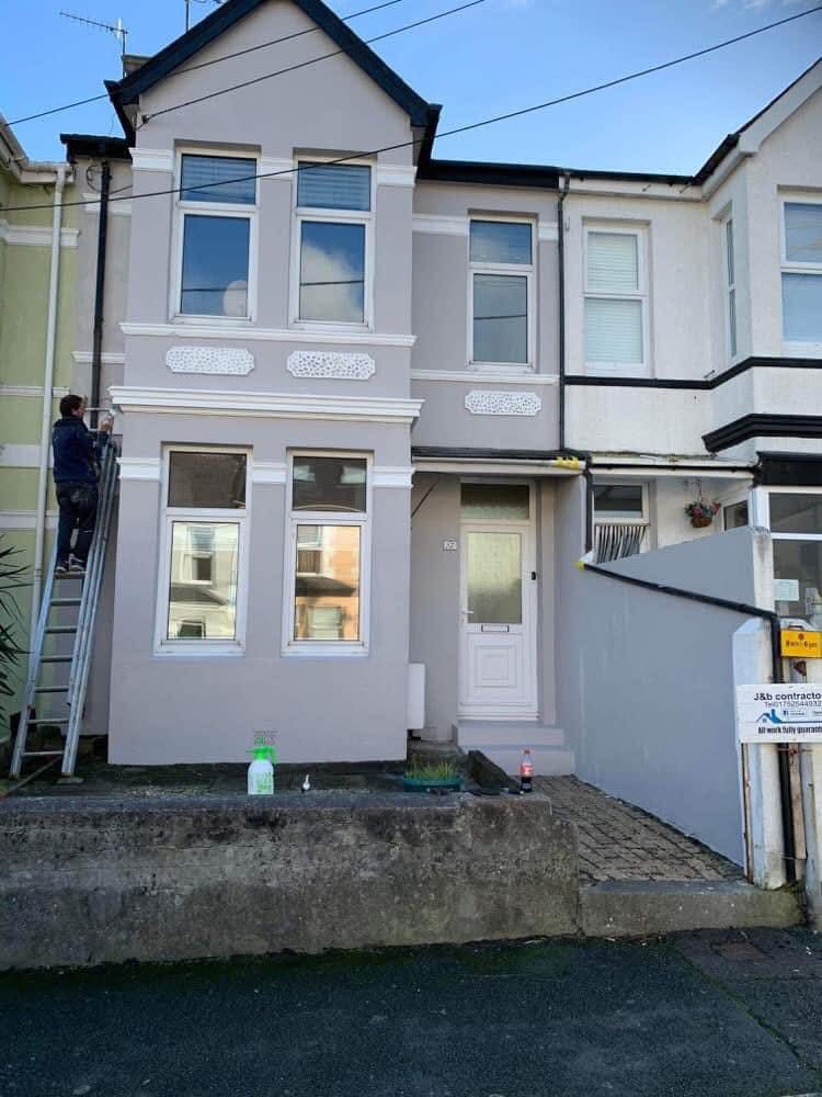 Completed roof replacement project in Exeter