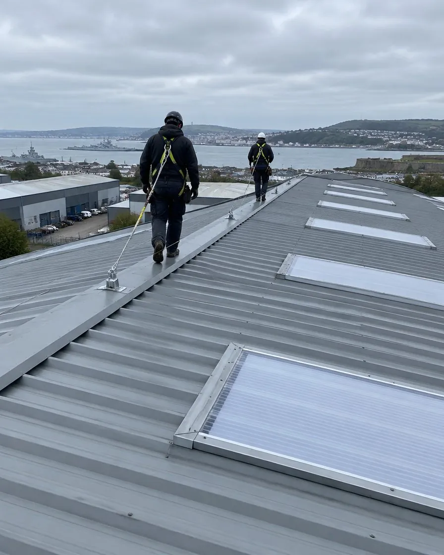 Commercial roofing in Exeter