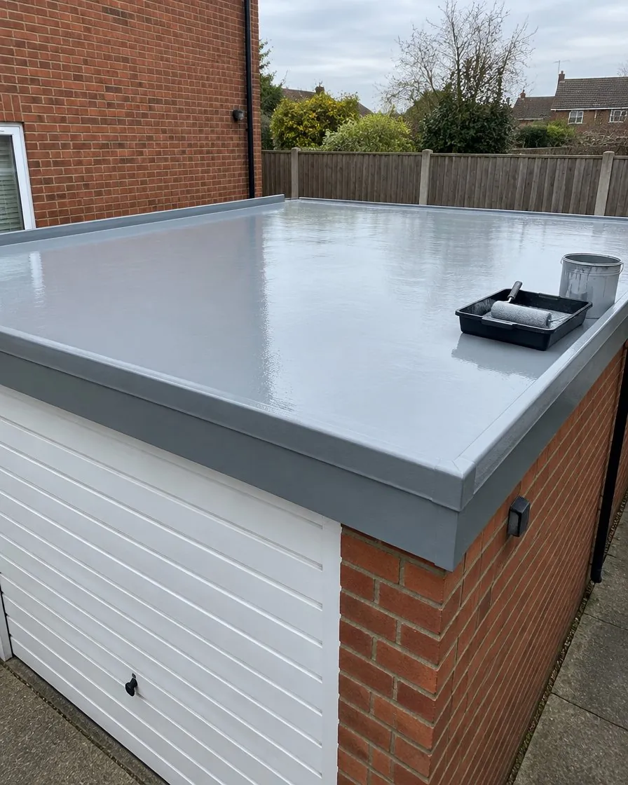 GRP fibreglass roofing in Exeter