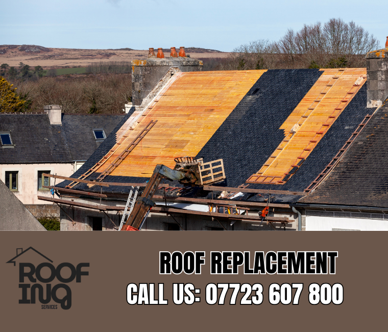 Complete roof replacement in Exeter